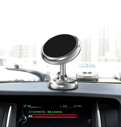 Luminous Metal Car Double Ring Rotary Universal Magnetic Phone Holder Formulation a53b321d 8e83 4889 9281 3e594eb9355c