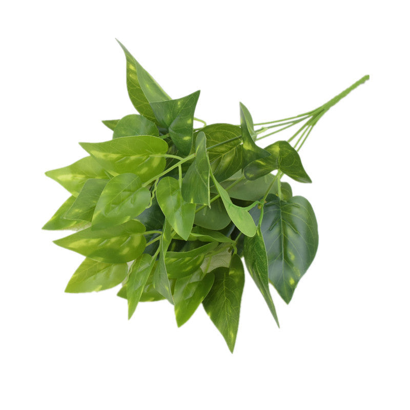 Single Bunch Of Artificial Flowers Artificial Green Plant Simulated Plants Grass Flower Plastic Flowers Fence Planter Partiti