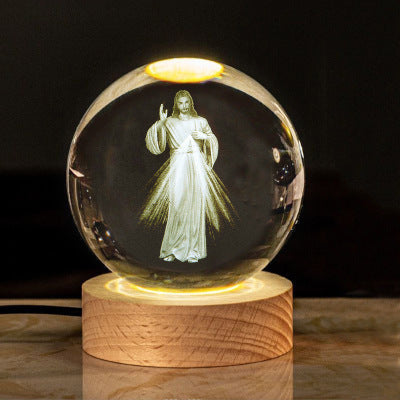 Creative Glow Crystal Cross Church Office Desk Surface Panel Ornaments a562f16e 3ee3 46c0 9ae9 0d8983fde5c4