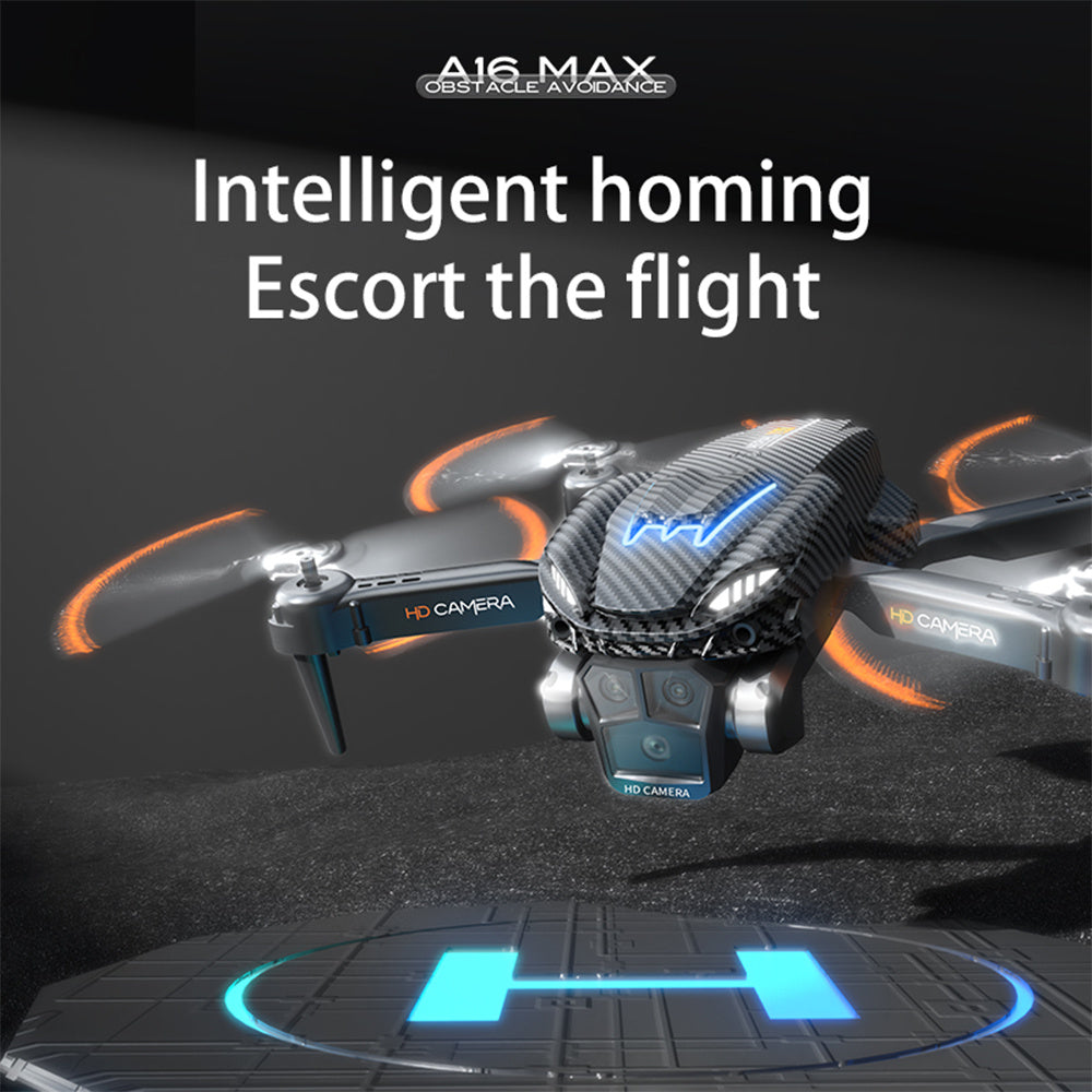 A16 Drone Optical Flow Three Camera Photography UAV Four Axis Aircraft Obstacle Avoidance And Remote Control Aircraft Toy - Wireless Security Camera with Night Vision #6