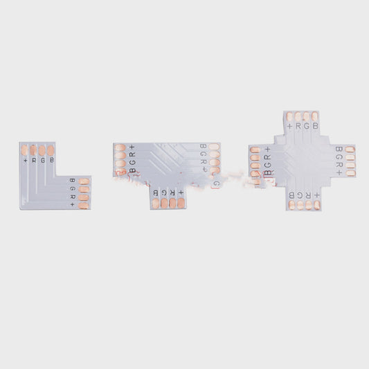 RGB L-shaped T-shaped Cross 10mm 4P Corner Connecting Plate a57a97bc 50e4 43c1 ab83 59228b2e2876