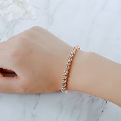 Simple Natural Diamond Crystal Bracelet Contracted a583b681 dc0f 4be4 a659 18bd2c418fe6