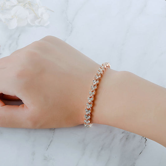 Simple Natural Diamond Crystal Bracelet Contracted a583b681 dc0f 4be4 a659 18bd2c418fe6