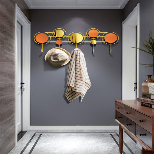 Doorway Wall Hanging Coat Rack Wall-mounted Punching-free Creative Hook a5866edd e5ee 43f4 876a afd71aa3aa73