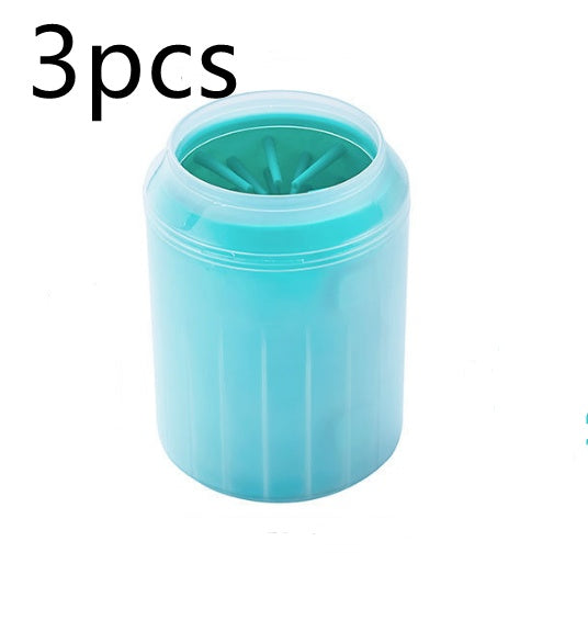 Pet Paw Cleaner Cleaning Kit Cup Soft Brush Can a592b218 72bd 47e3 b21e 25f6790b0398