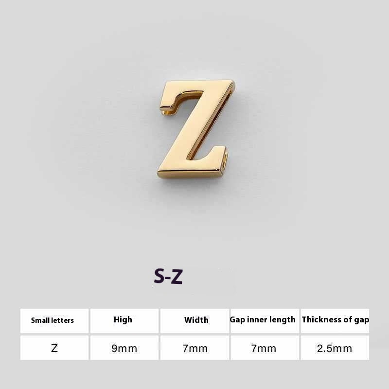 U Perforated 26 English Letters Hardware Accessories a5c978ef 22a6 45e4 bd47 ea6b1f606993 trans