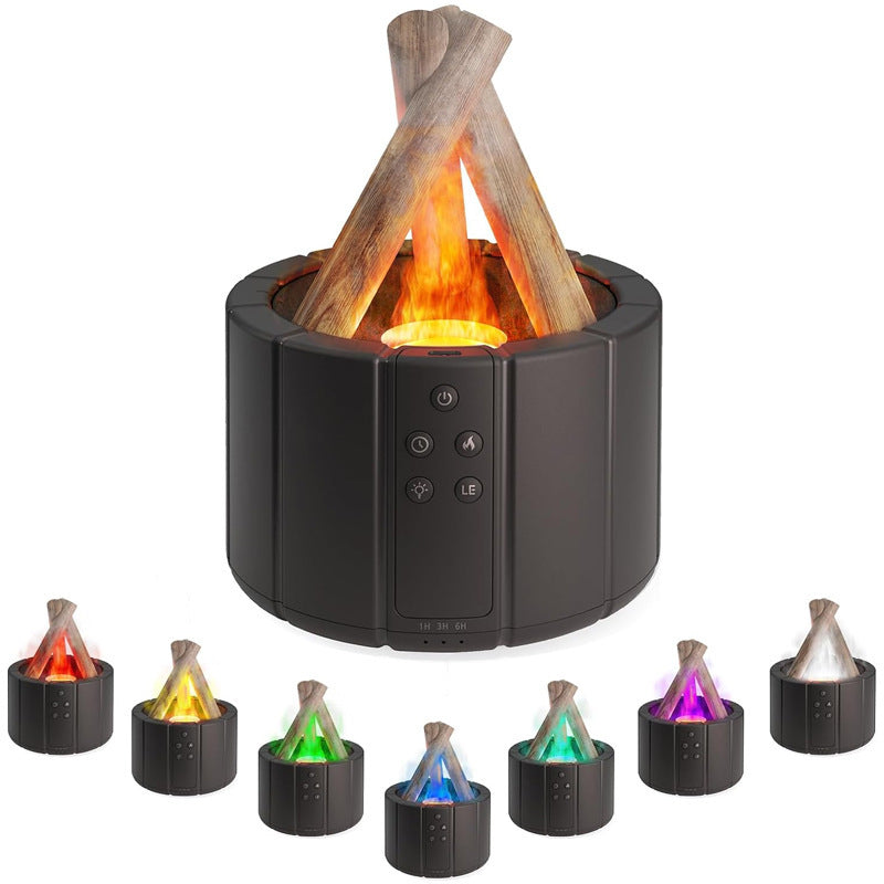 Simulated Flame Aromatherapy Machine Home Office Desktop Humidifier a5d744b5 100d 4a76 ac59 e911ce663199