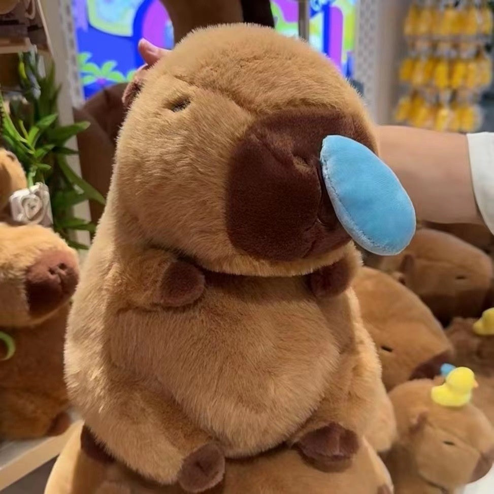New Capibara Snot Withdraw Doll Doll Plush Toy Capybara Ugly And Cute Pillow Capybara Online Influencer Cute a5e94822 40e6 40