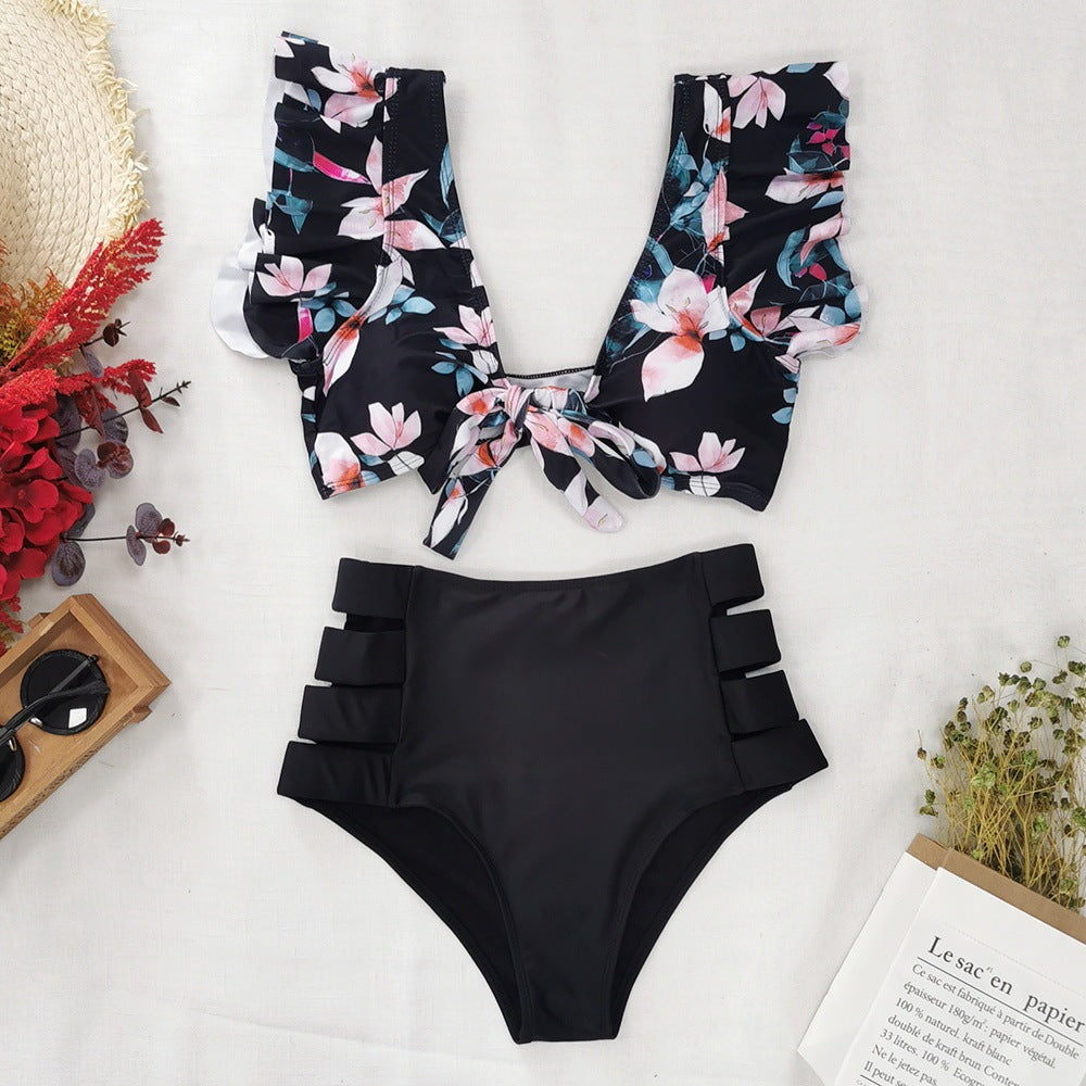 Women's Flounced Bikini Split Swimsuit a5f9c577 e037 42f0 90b8 e803a4ac16af