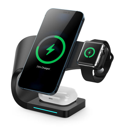 Multi-function Charging Stand Magnetic Wireless Charging 15W Fast Charging - 图片 1