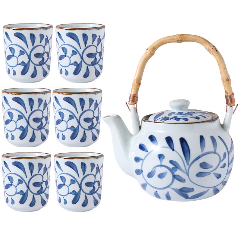 Porcelain Household Ceramic Kettle Tea Japanese Retro a6036ad9 d58c 48e3 8fdc e7a9d1b2ab17