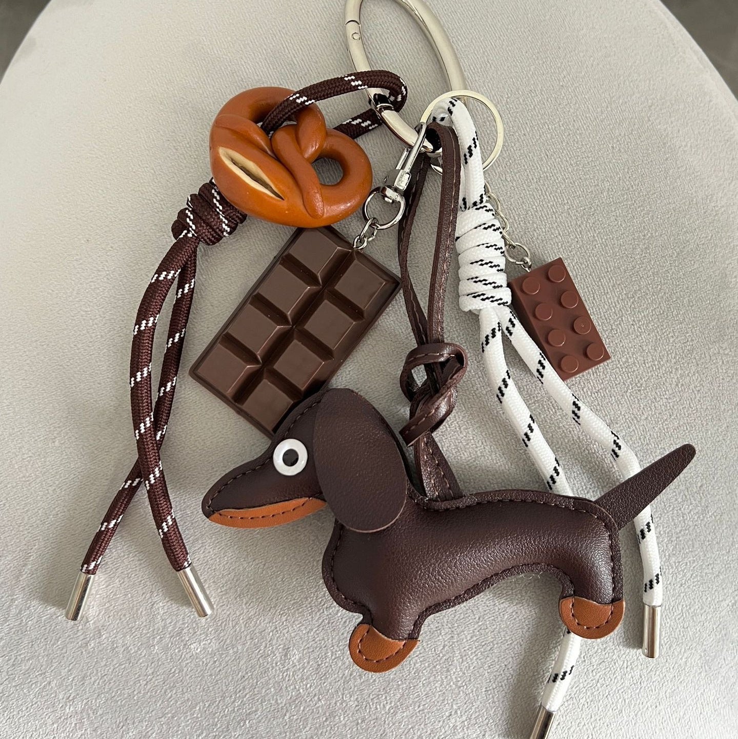 Handbag Pendant Sausage Dog Doll Keychain a61d1a3b 5057 47f5 aef9 9d5cb40243dd