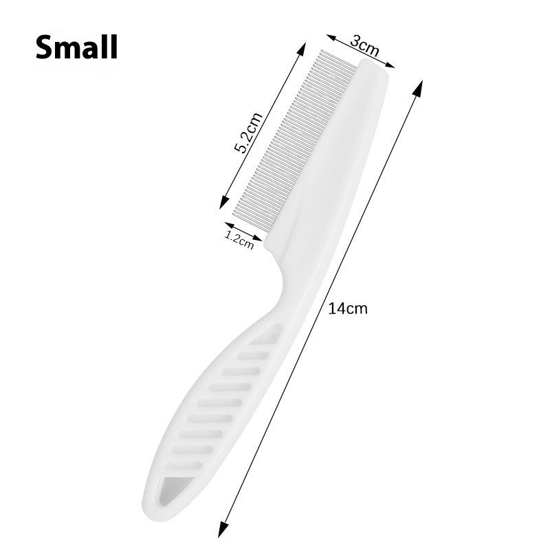 Cat Comb Tie Removal Floating Hair Magic Long Hair Pet Self-Cleaning Row Dog Cat Comb Grooming Supplies Flea Removal Brush Pe