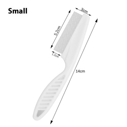 Cat Comb Tie Removal Floating Hair Magic Long Hair Pet Self-Cleaning Row Dog Cat Comb Grooming Supplies Flea Removal Brush Pe