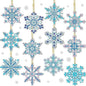 Diamond Painting, Acrylic Keychain Double-sided DIY Full Diamond Christmas Snowflake a625171c 48b9 4d5c acf0 11da3c1e9b3b 732