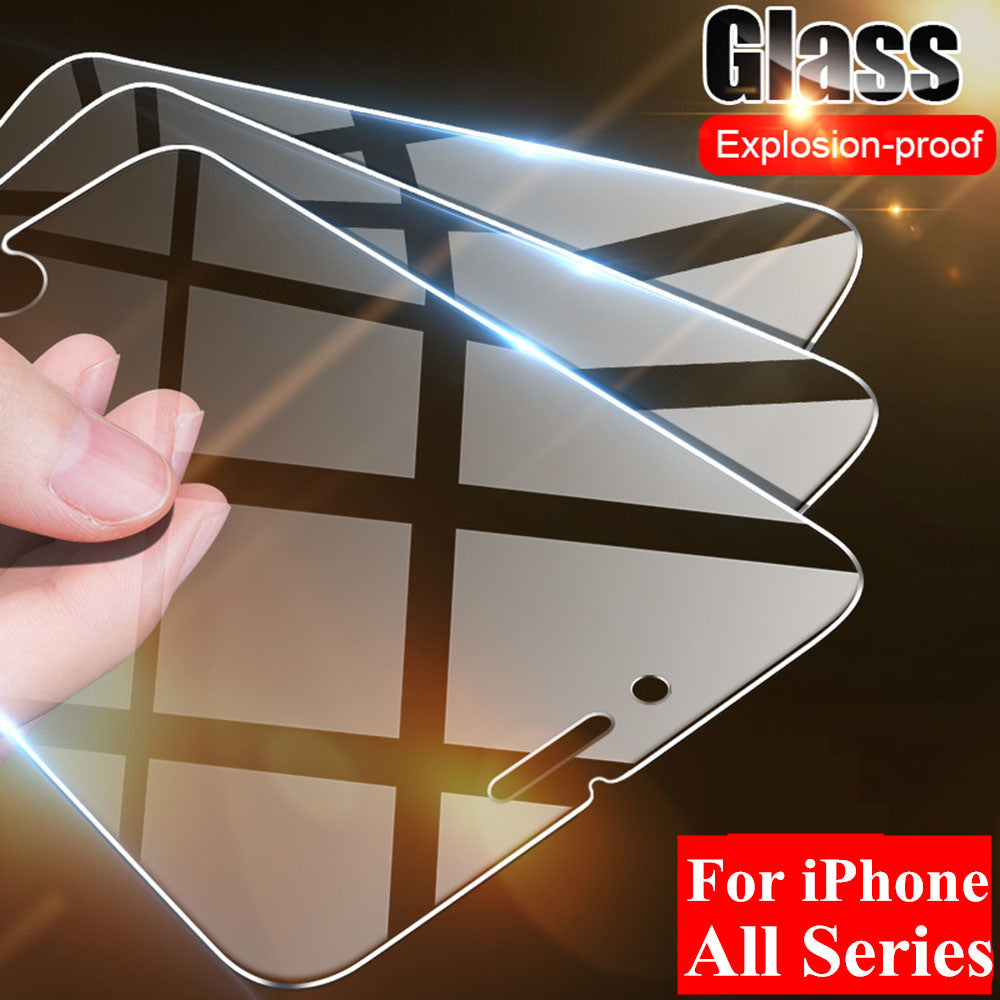 Tempered Film Fine Hole Half-screen Non-full Screen Scratch-resistant White Film - 图片 5