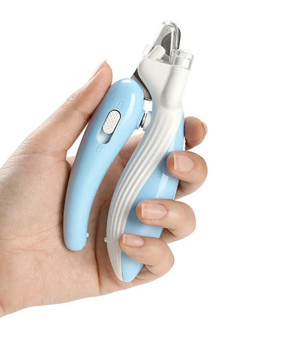 Pet Nail Clippers Dog Nail Clippers Cat Nail Clippers LED Electric Nail Grinder Pet Supplies LED Light Pet Nail Clippers a62b