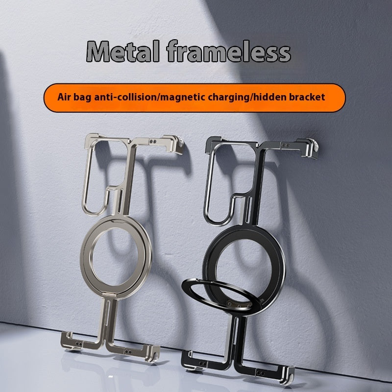 Metal Drop-resistant Frameless Magnetic Bracket - 图片 2