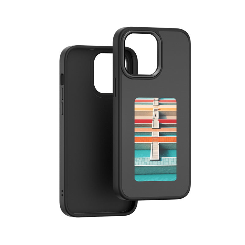 Four-color Display Screen Phone Case Screen Pattern Ai Ink Bottle Protective Cover a641c73c bcfd 4b13 9bee e760bbaaf71f