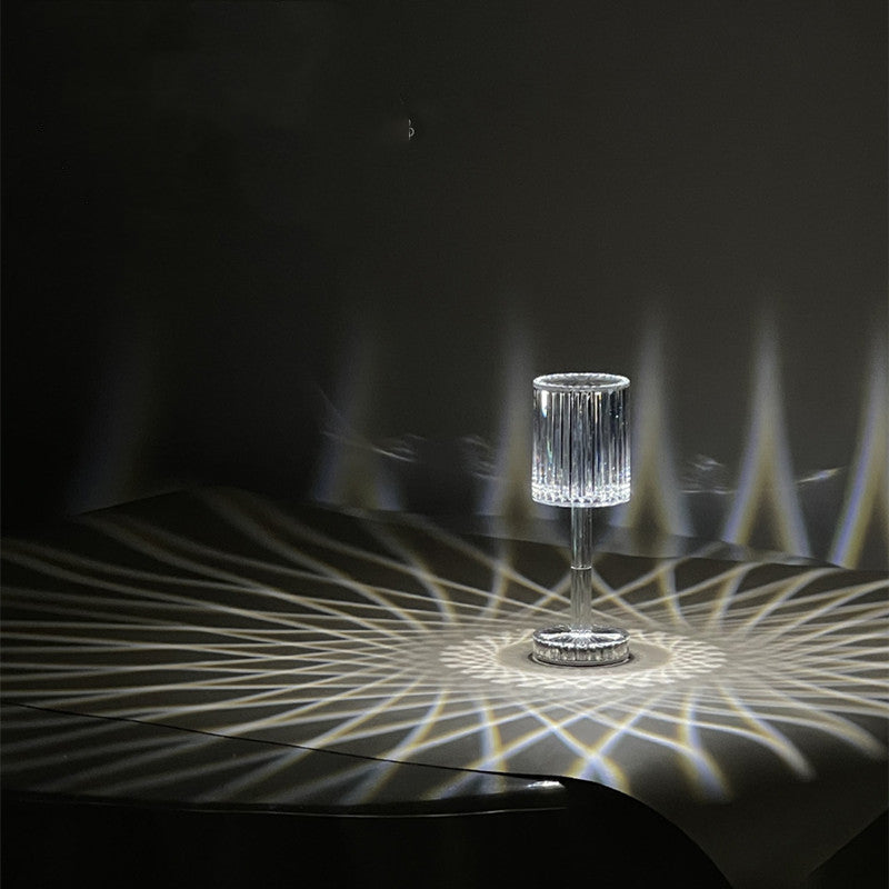 Diamond Crystal Lamp Bedroom Bedside Ambience Light Quiet Bar Table Atmosphere Light a645a5d5 ffcb 44e6 9715 3838050d2302