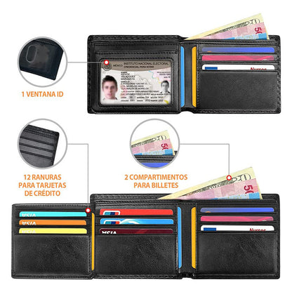 Men's Anti-magnetic Thin Wallet Special Carbon Fiber Dollar Multi Card Slot Wallet a6660579 04e3 4214 8a24 46d4ffd503c3