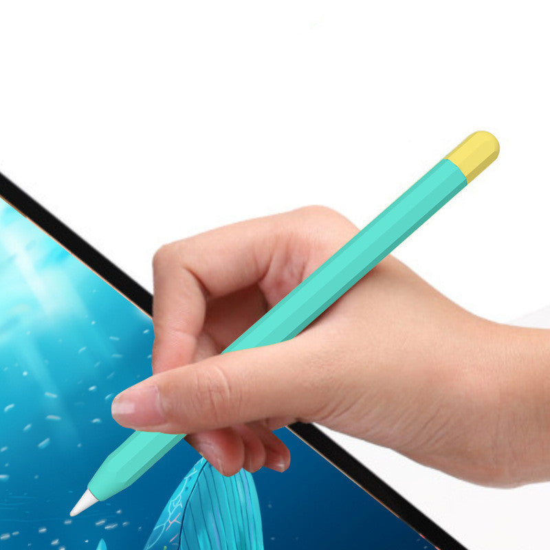 Octagonal Pen Pure Silicone Protective Cover - 图片 1