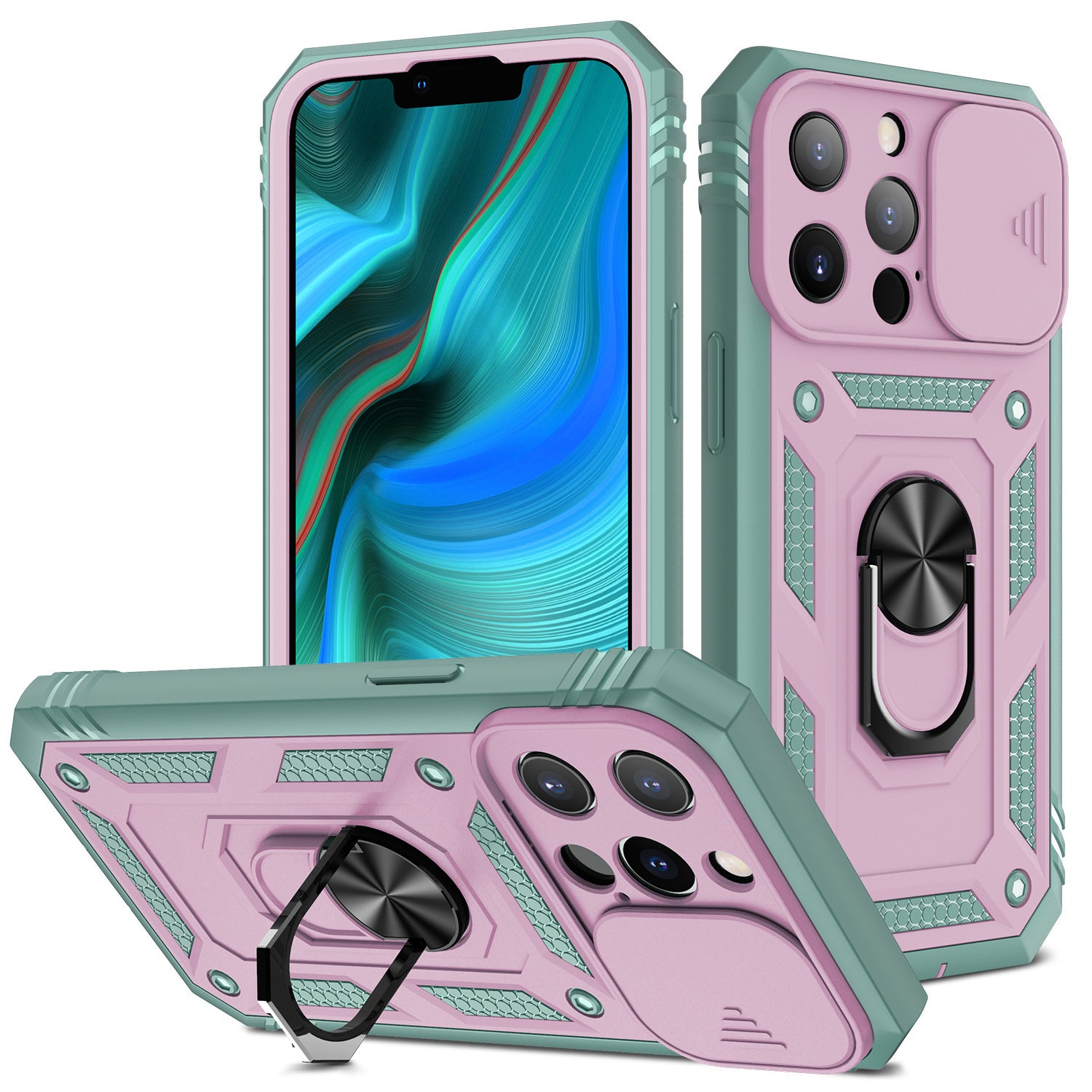 New Magnetic Mobile Phone Case With Sliding Window Bracket a676c6aa eb8e 4e04 b107 4e251cb8e537