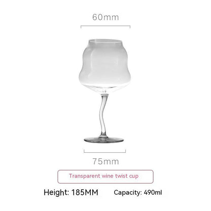 Twisted Cream Glass Crystal Macaron High Cup a676d545 cf0f 4d59 905f 8fc8f82bddf3 trans