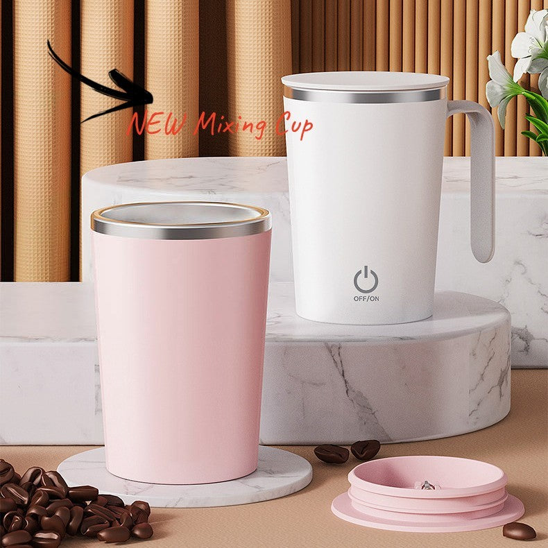 Kitchen Electric Mixing Cup Stirring Coffee Cup Automatic Mixing Mugs Cup Lazy Rotating Magnetic Water Cup a6845c83 88ca 41bb