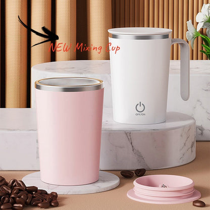 Kitchen Electric Mixing Cup Stirring Coffee Cup Automatic Mixing Mugs Cup Lazy Rotating Magnetic Water Cup a6845c83 88ca 41bb