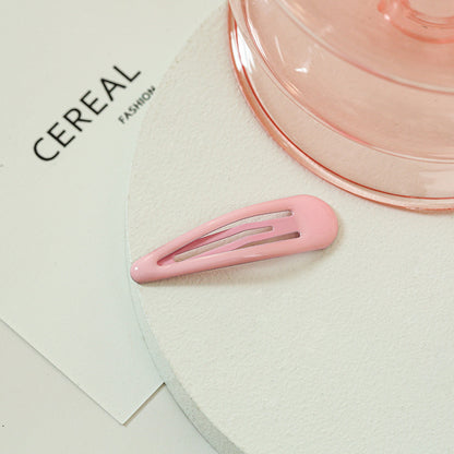 Drop-shaped Clip Paint Epoxy Female BB Clip Headdress Hairpin a686412f 46f8 49a7 92c6 2a96ac605d63