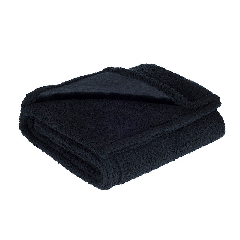 Flannel Cotton Wool Sherpa Thick Pet Blanket Dog Kennel a6a0526e 1224 42de b947 ca2cffa71cde