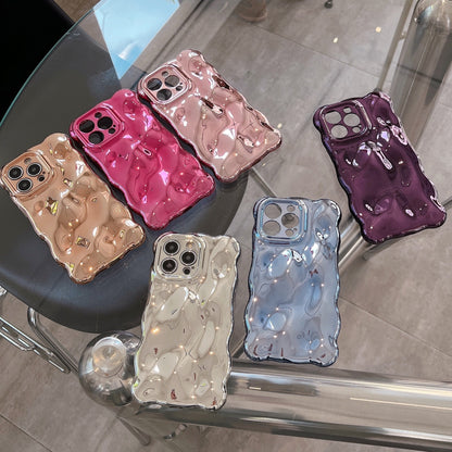 Pure Color Bubble Shell Electroplating Advanced Sense - 图片 3