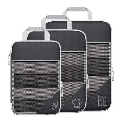 Travel Can Be Compression Storage Bag Suit With Shoe Bag Mesh Visual Luggage Organizing a6b4c132 55d2 4047 9d01 5e614545f4da