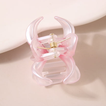 Small Size 4cm Pearlescent Flowers Barrettes Sweet Plumeria Rubra a6c5bd54 4d4e 489a bd38 802c7111383c