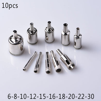 6-50mm Glass Drill Bit Set - HD Wireless Product #4