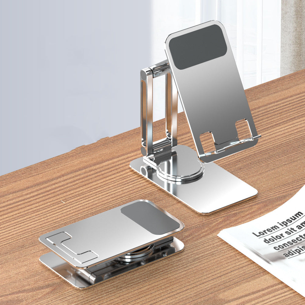 Metal Aluminum Alloy Rotating Mobile Phone Bracket Foldable Desktop - 图片 19