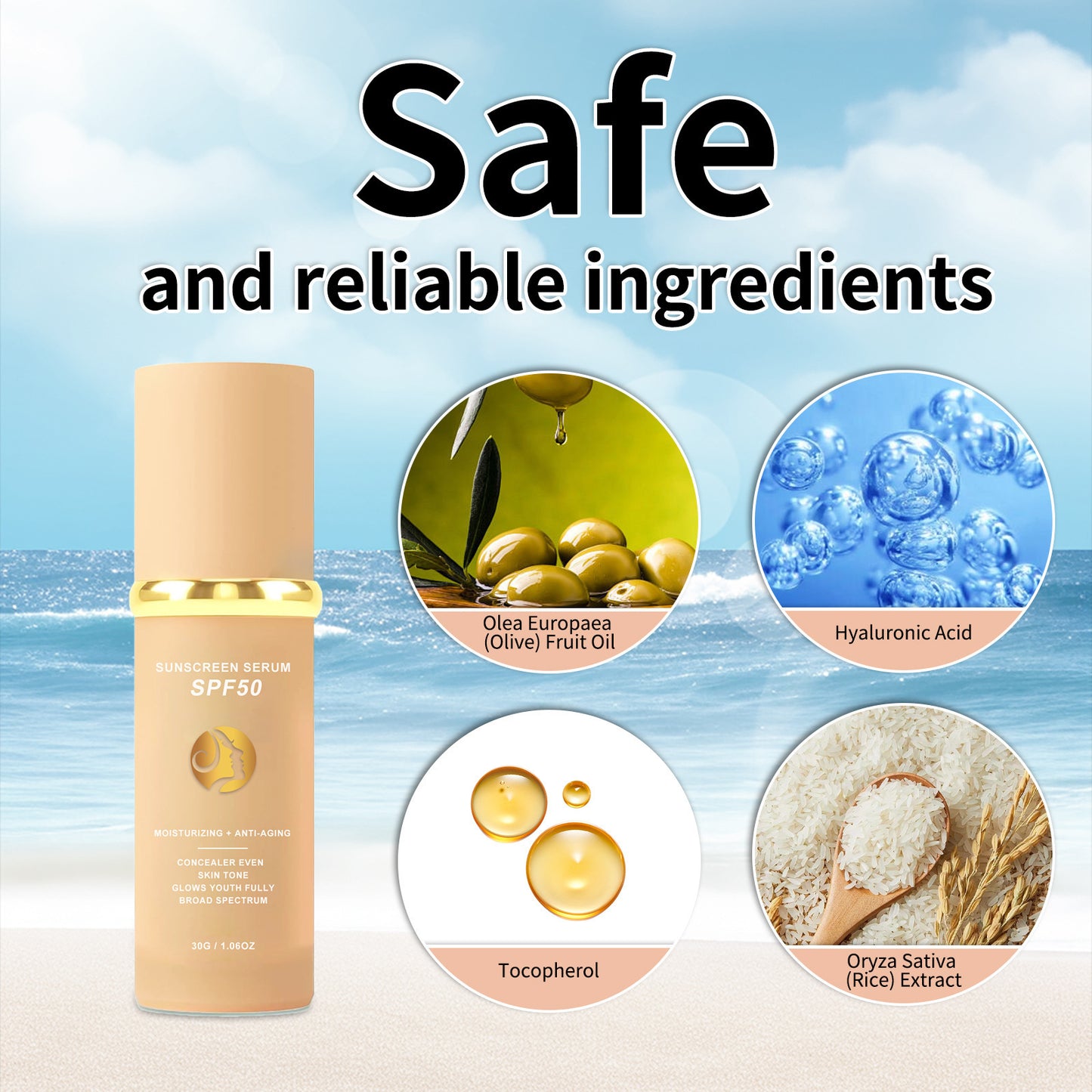 Brightening Skin Color Naturally Moisturizing Concealing Foundation