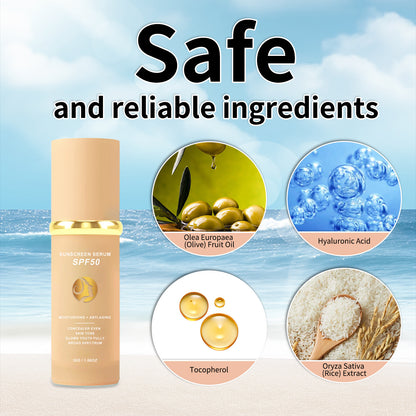 Brightening Skin Color Naturally Moisturizing Concealing Foundation
