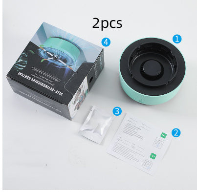 Smoke Removal Air Purification Ashtray Anion Purification Practical Automatic Purifier Ashtray Portable Gadgets For Car Ashtr