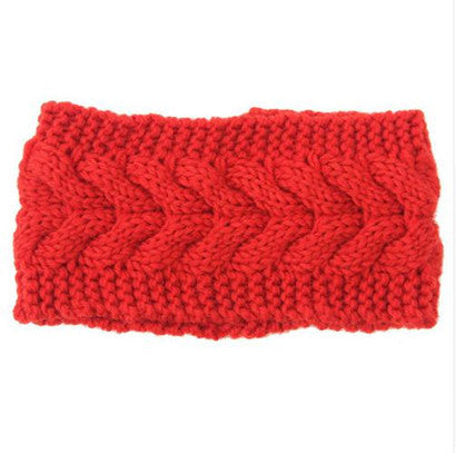 Women's Twist Needle Knitting Female Warm Crochet Wool Headband a71f83a7 cf65 4878 91e4 a54681947e0b
