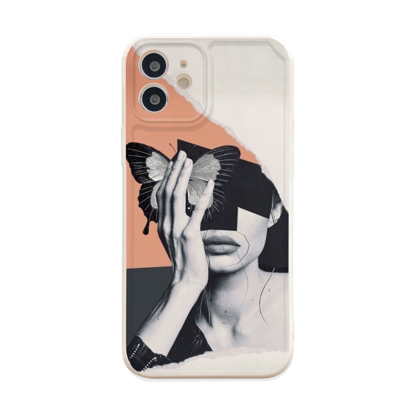 Simple Abstract Flower Silicone Phone Shell a7228ae0 bdb9 47c0 9be2 f650d884aed2