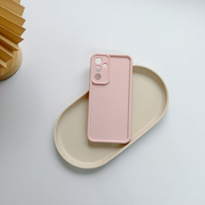 Solid Color Minimalist Silicone Soft Shell Phone Case - 图片 14