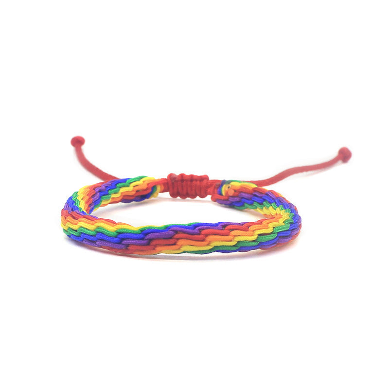Women's Fashion Rainbow Woven Hand Strap a728f4d7 8ef2 4d40 88db 781980932ad2 3106a938 ebaa 4217 afc2 e872306d1967