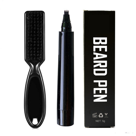 Beard Headline Filler Four-fork Head Brush Anti-sweat Suit a742cc96 1e4f 443d 85a7 9429838357e0