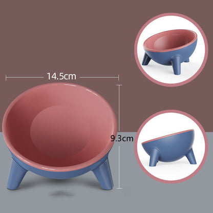 Cat Dog Bowl With Stand Pet Feeding Food Bowls Dogs Bunny Rabbit Nordic Color Feeder Product Supplies Pet Accessories a759065