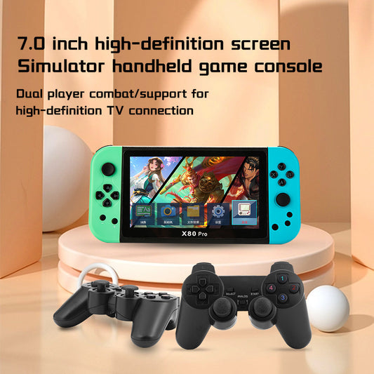 X80PRO 7-inch Large Screen Arcade Double Fight GBA Nostalgic Adult And Children Game Machine a760278f 144c 4ac8 a410 a8db0c2d