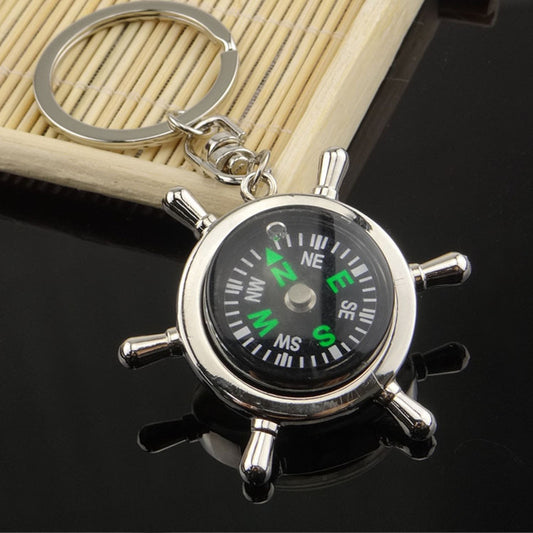 Creative Rudder Compass Key Chain a761b87d 27cd 49a0 9908 db56d9196526