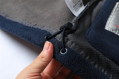 Winter Plus Size Men's Brushed Hoody