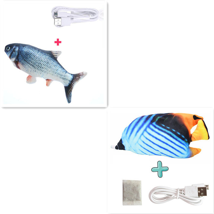Electric Funny Cat Simulation Fish Beating Usb Jumping Cat Toy a78438b3 02aa 43df 8c5e 8f8f2215b173